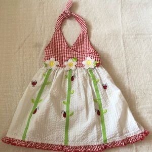 Ladybug dress 24m